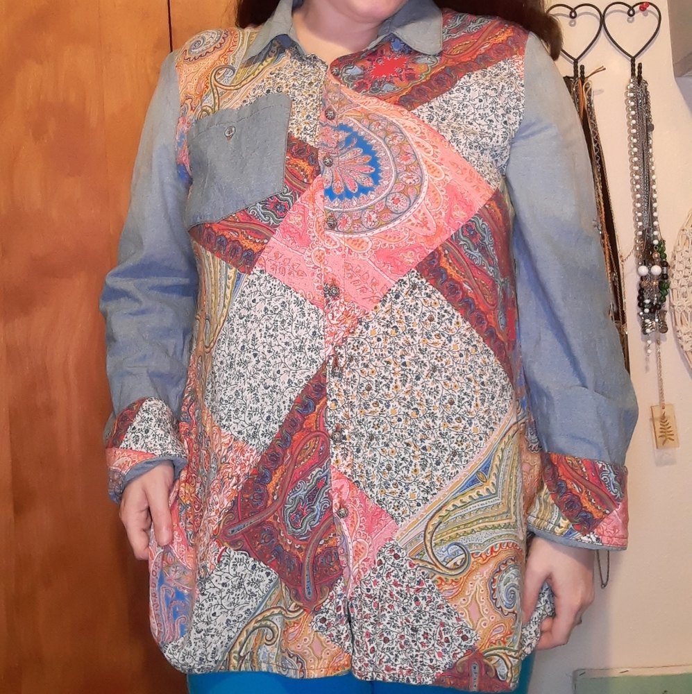 ❤VALENTINE SPECIAL❤Aratta Silent Journey Button Up